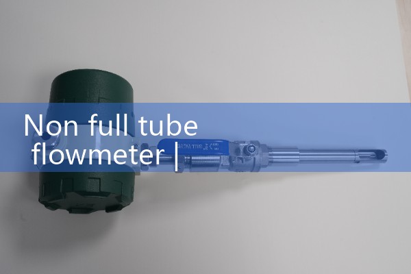 Non full tube flowmeter
