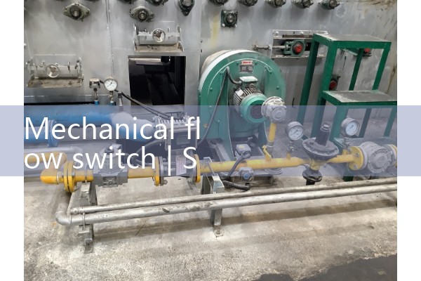 mechanical flow switch|gas flow meter